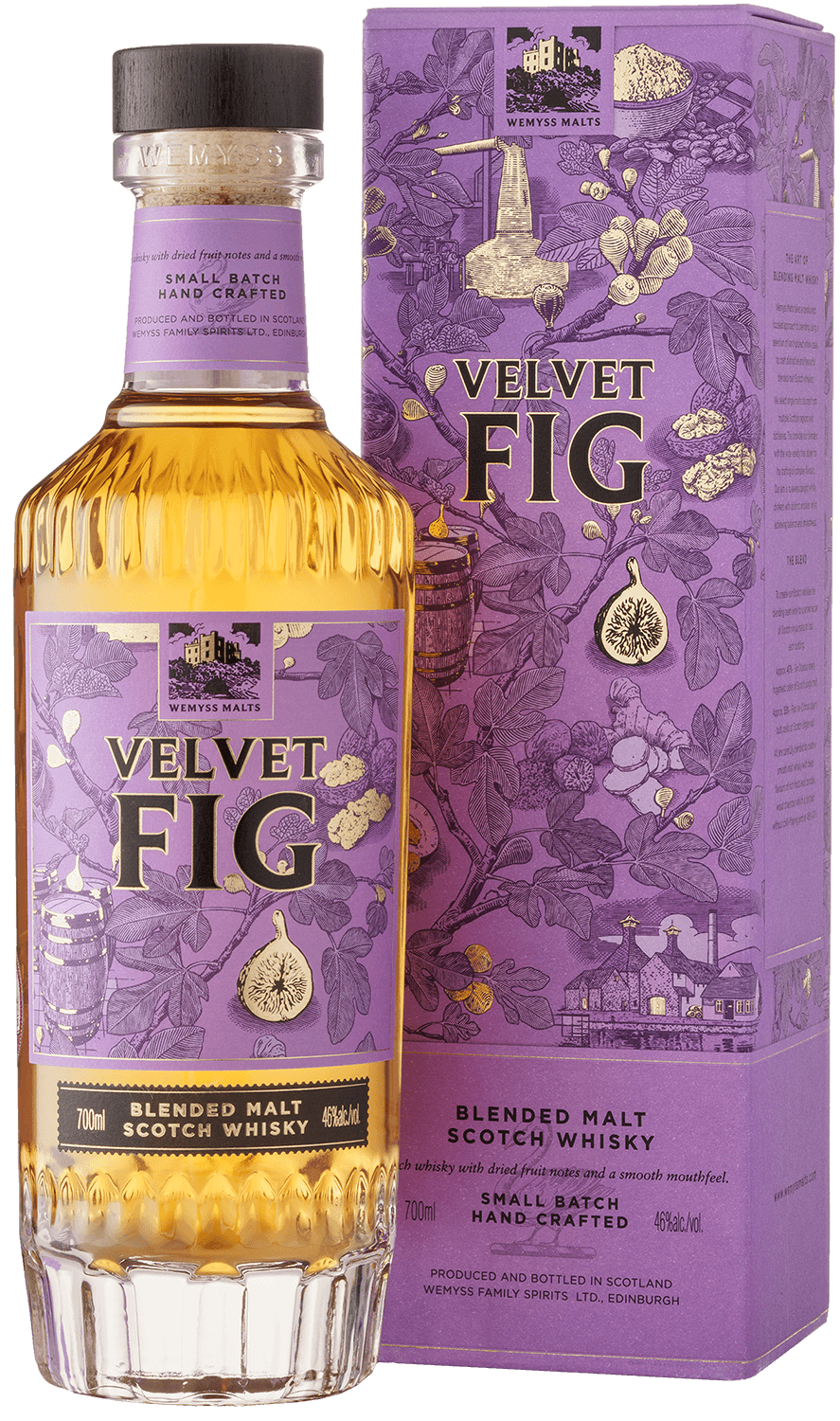 

Виски Wemyss Malts Velvet Fig Blended Malt Scotch Whisky (gift box)