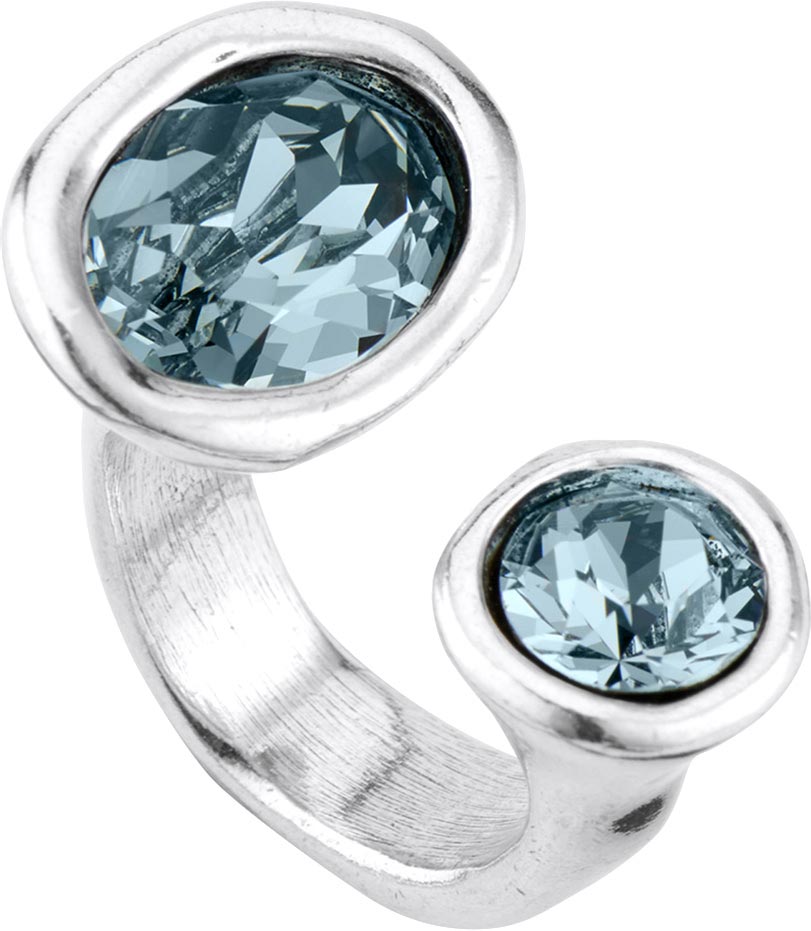 

Кольцо из металла со swarovski р. 16.5 UNOde50 ANI0590AZUMTL, ANI0590AZUMTL