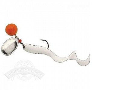 

Блесна вращающаяся Mepps Aglia Spinflex Orange/Silver/White 14