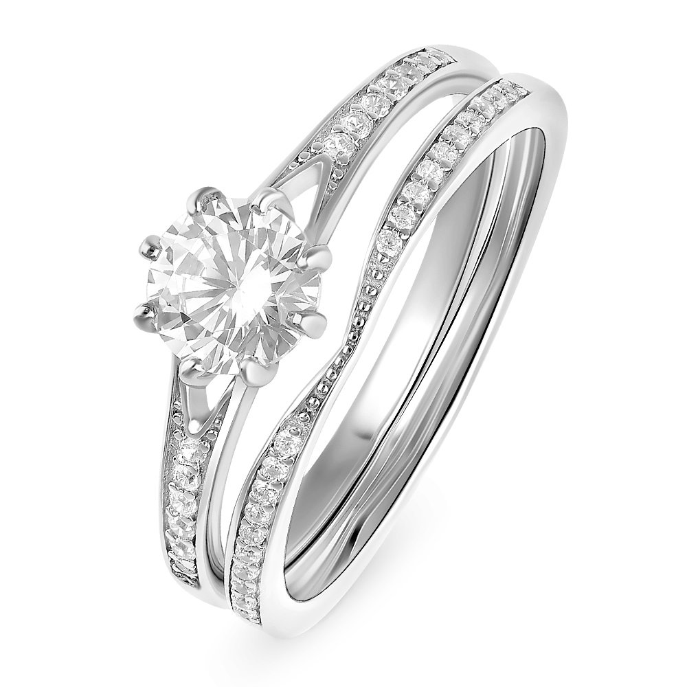 

Кольцо из серебра р. , 585Gold 701014497, фианит, 701014497