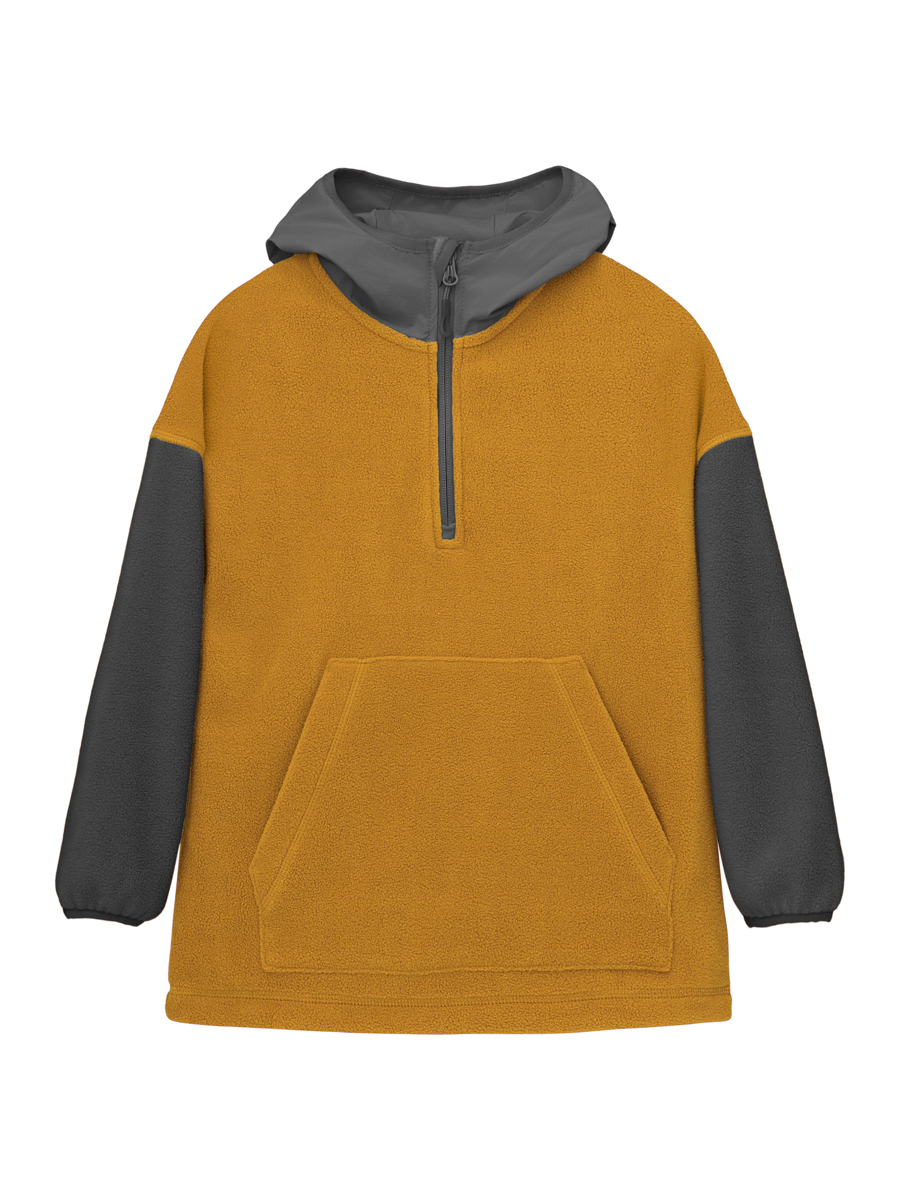 Толстовка детская oldos барри серый_охра 146 3399₽