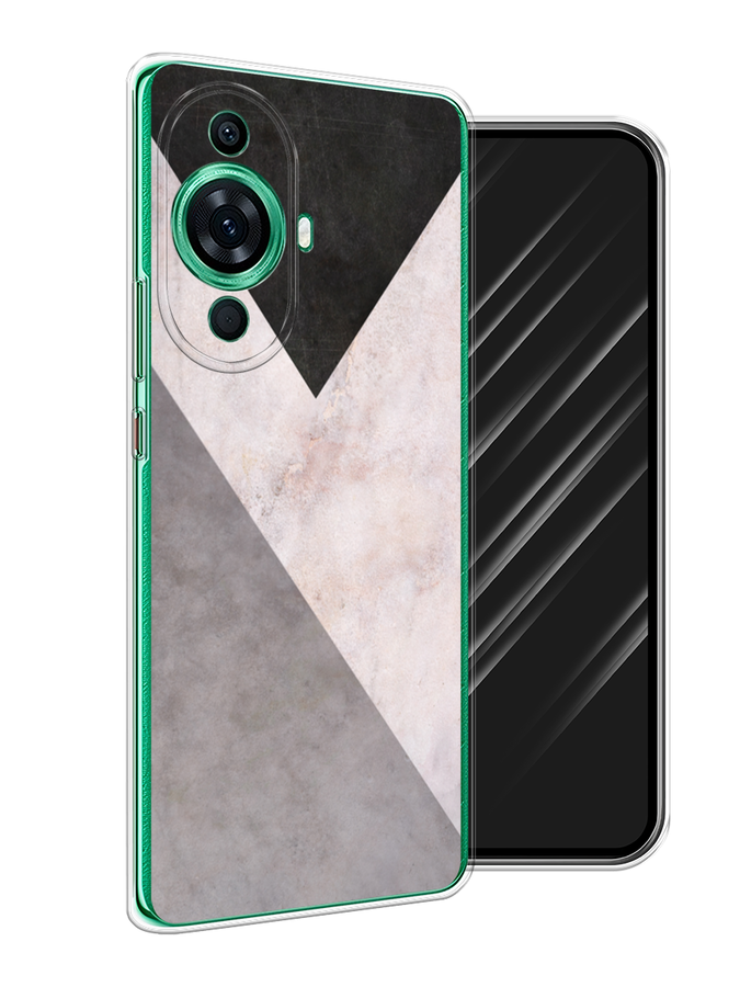 

Чехол Awog на Huawei Nova 11 Pro "Геометричный мрамор", Бежевый, 6121350-3