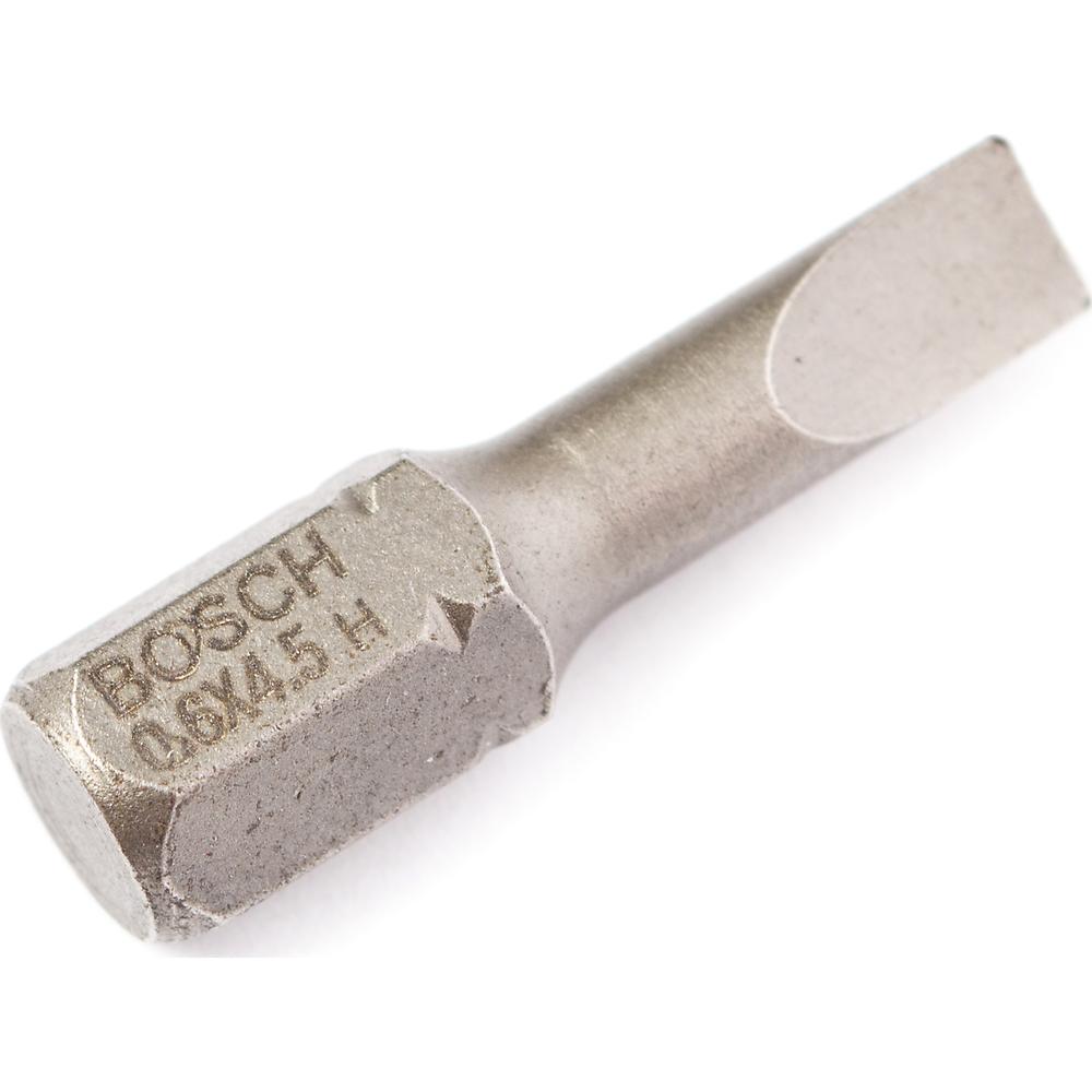 Бита Bosch S 0,6х4,5/25 XH (460) бита bosch 2608522050