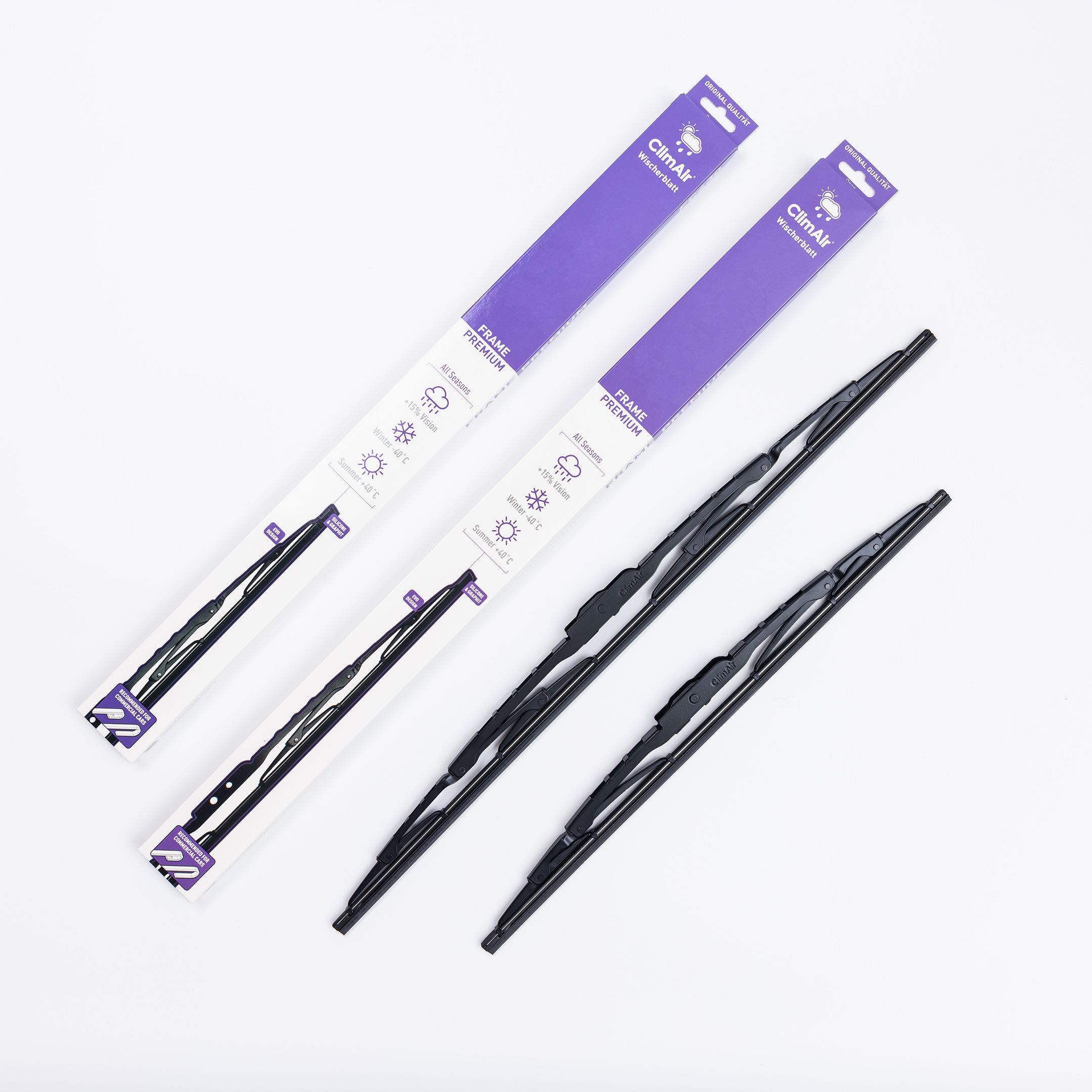 

Комплект каркасных щеток стеклоочистителя ClimAir Super Flex FC400/430, FC_43_40