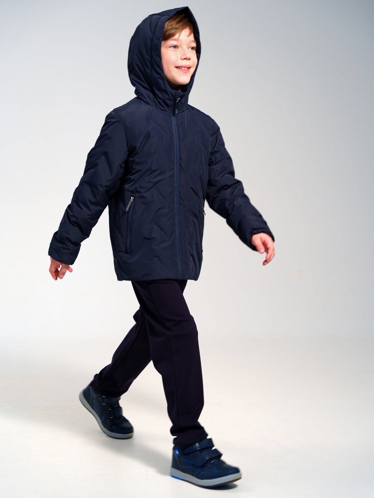 

Куртка детская PlayToday 22417007, тёмно-синий, 176, 22417007