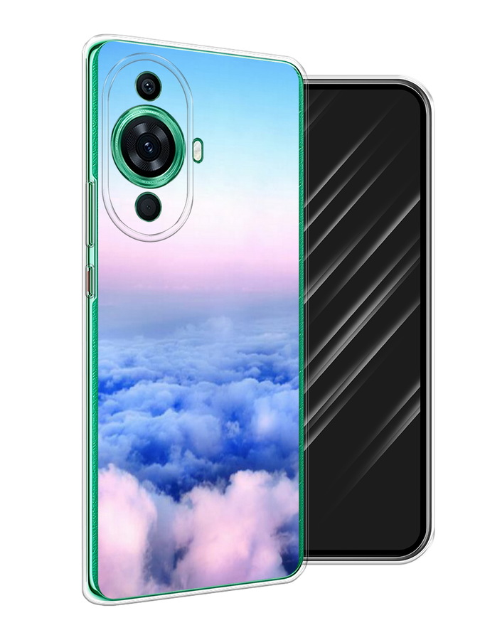 

Чехол Awog на Huawei Nova 11 Pro "Облака", Голубой;розовый;бирюзовый, 6121350-4