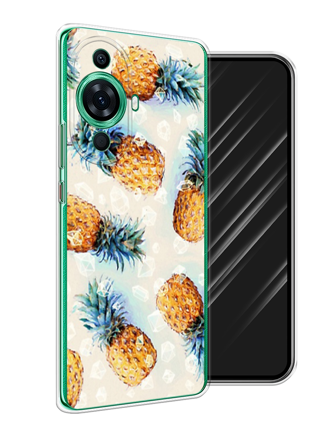 

Чехол Awog на Huawei Nova 11 Pro "Ананасы", Бежевый, 6121350-3