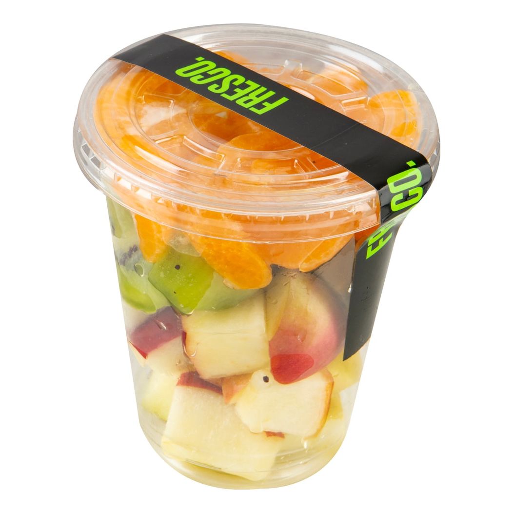 Фруктовый набор Fresco яблоко-мандарин-киви резаные 280 г