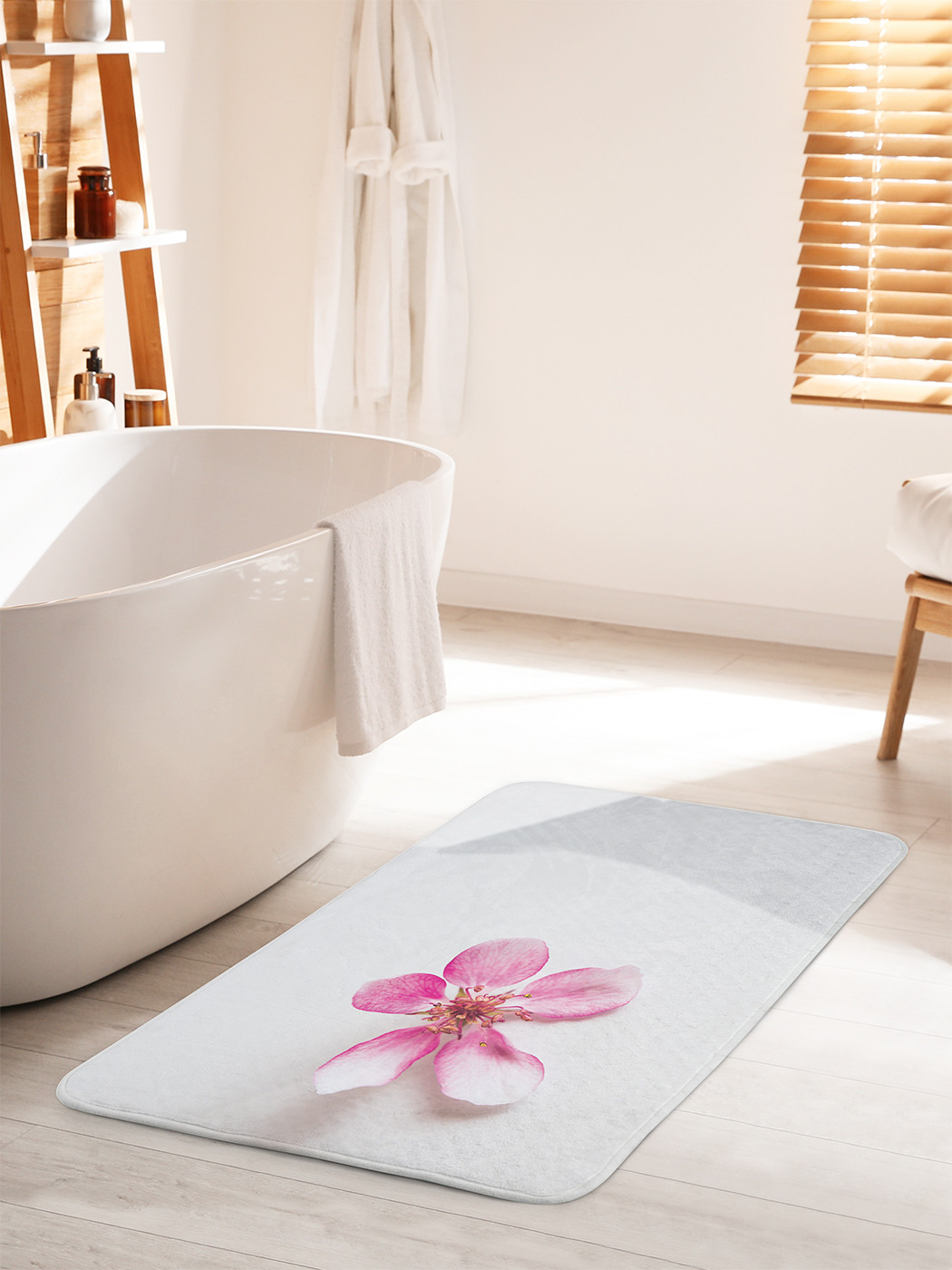 

bath_80051_60x100 Коврик противоскользящий для ванной, сауны, бассейна, 60x100 см.