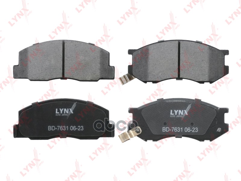 

Тормозные колодки LYNXauto передние правые/левые дисковые bd7631
