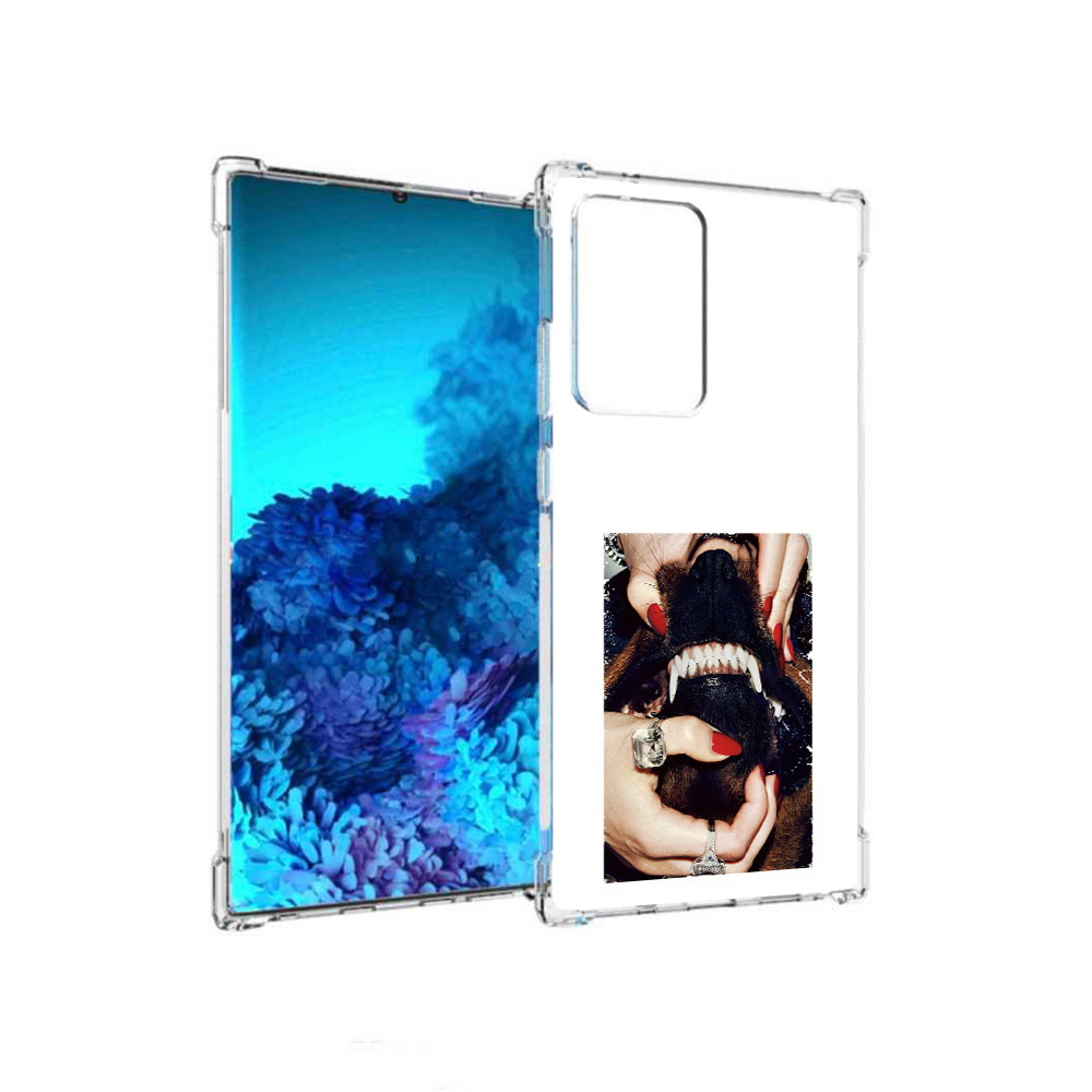 

Чехол MyPads Tocco для Samsung Galaxy Note 20 Ultra маникюр (PT151896.552.457), Прозрачный, Tocco