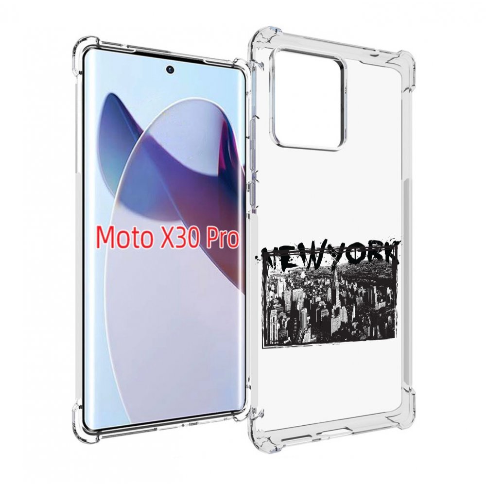 

Чехол MyPads че для Motorola Moto X30 Pro, Прозрачный, Tocco