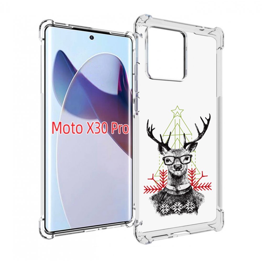 

Чехол MyPads умный олень для Motorola Moto X30 Pro, Прозрачный, Tocco