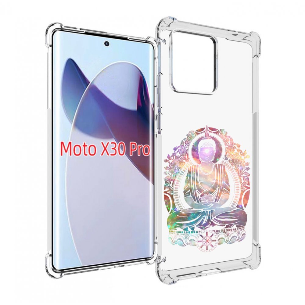 

Чехол MyPads умный мужчина абстракция для Motorola Moto X30 Pro, Прозрачный, Tocco