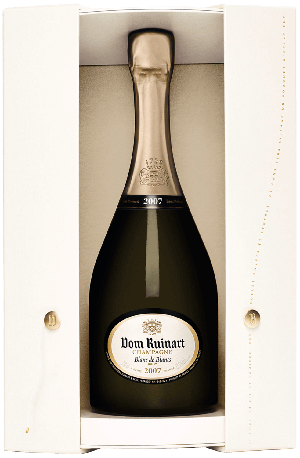 

Игристое вино Dom Ruinart Blanc de Blanc Brut Champagne AOC (gift box)