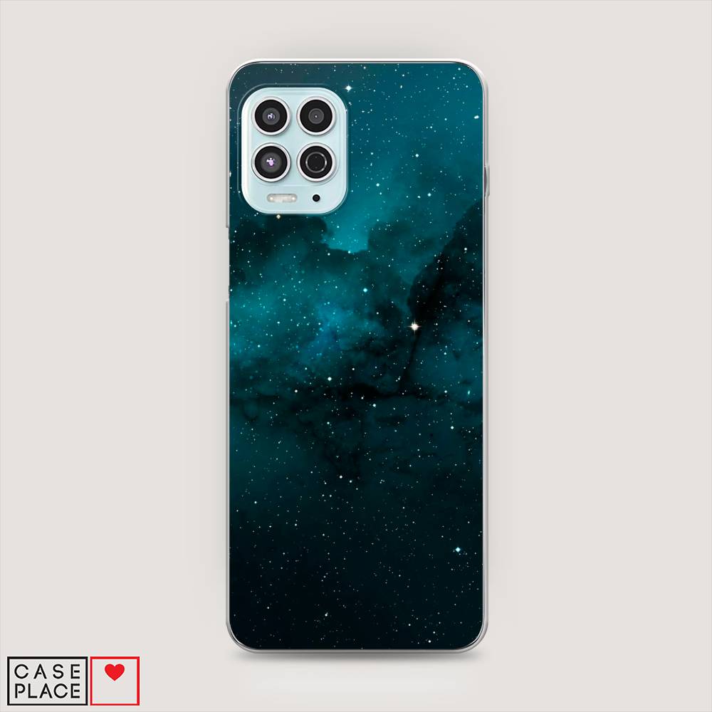 

Чехол на Motorola Moto G100 "Синий космос", 241650-2