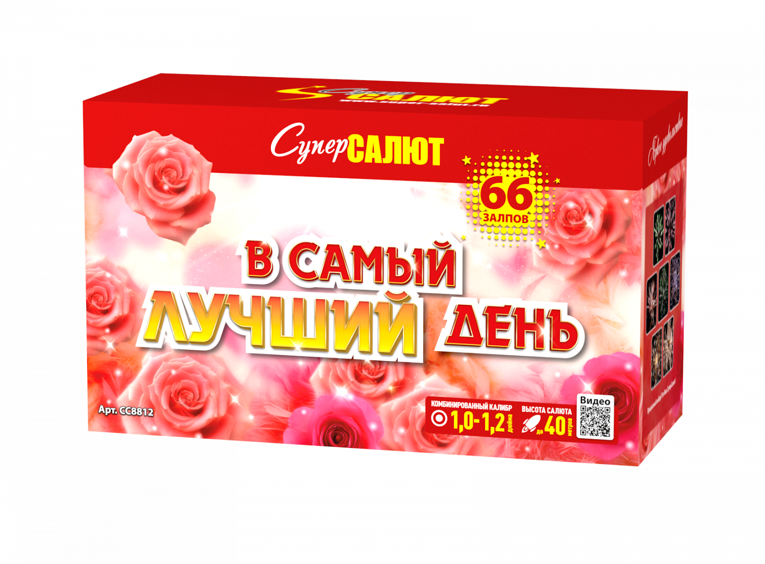 

Супер Салют В самый лучший день СС8812 66 залпов