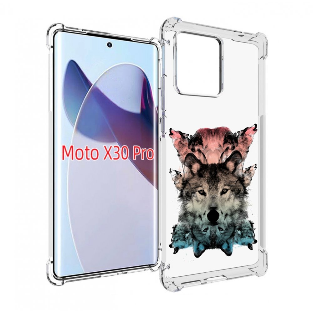 

Чехол MyPads стая для Motorola Moto X30 Pro, Прозрачный, Tocco