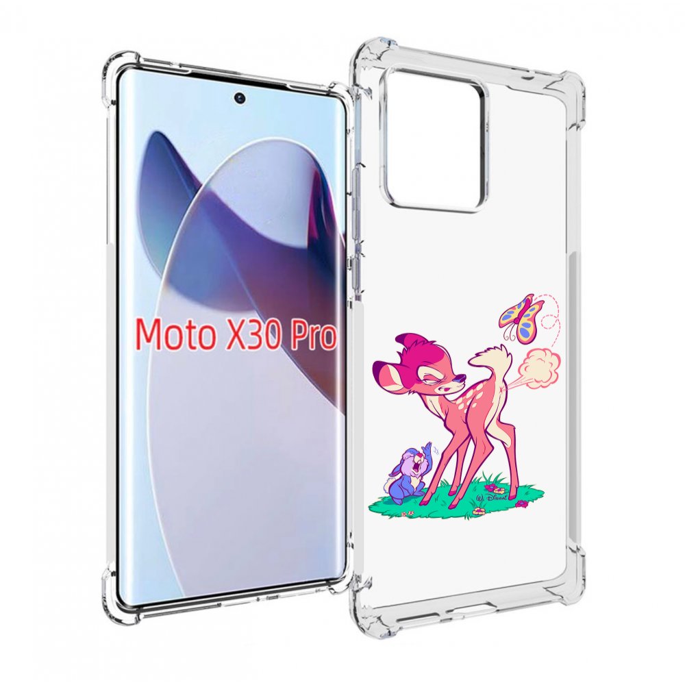 

Чехол MyPads смешной олененок для Motorola Moto X30 Pro, Прозрачный, Tocco