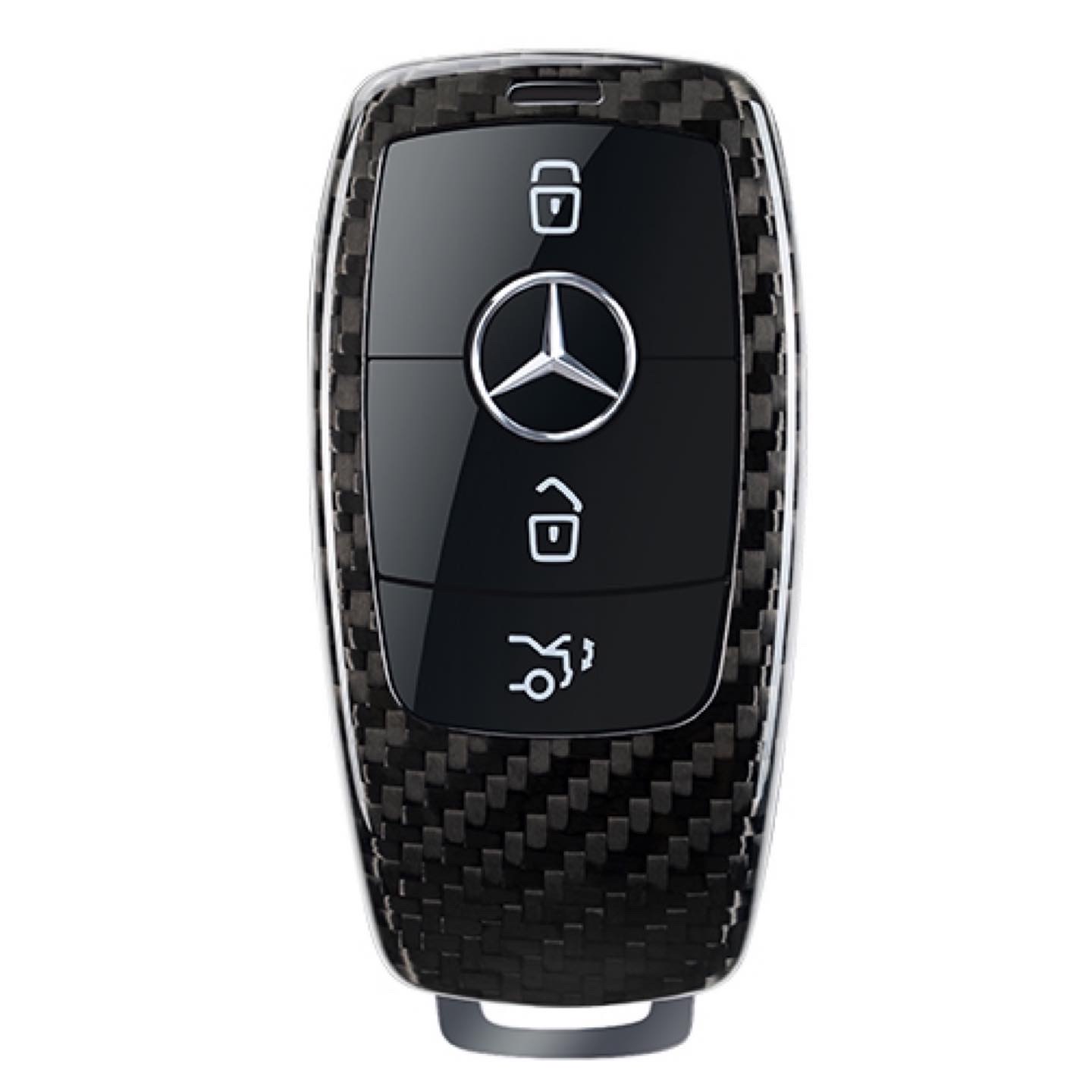 фото Чехол t-carbon 82008 для ключа mercedes-benz из карбона