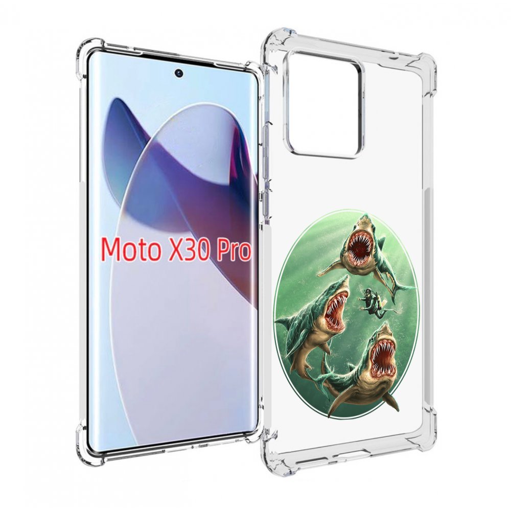 

Чехол MyPads синяя бездна для Motorola Moto X30 Pro, Прозрачный, Tocco