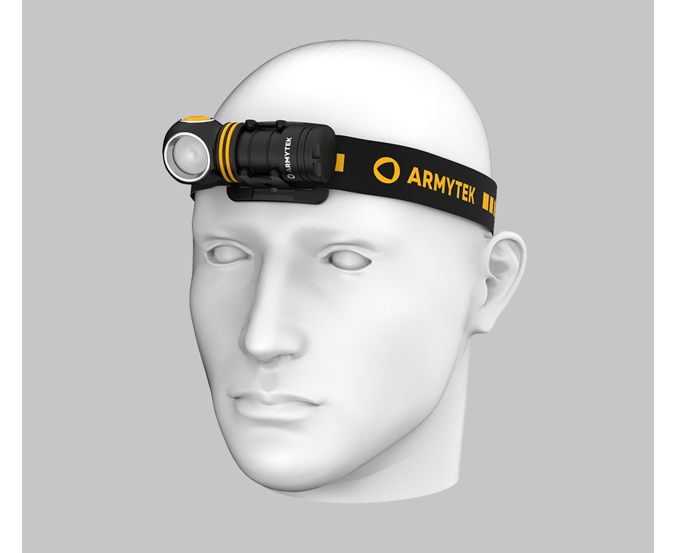 

Фонарь налобный Armytek Elf C1 Micro-USB, Холодный свет, 1000 лм, 1x18350 или 1xRCR123