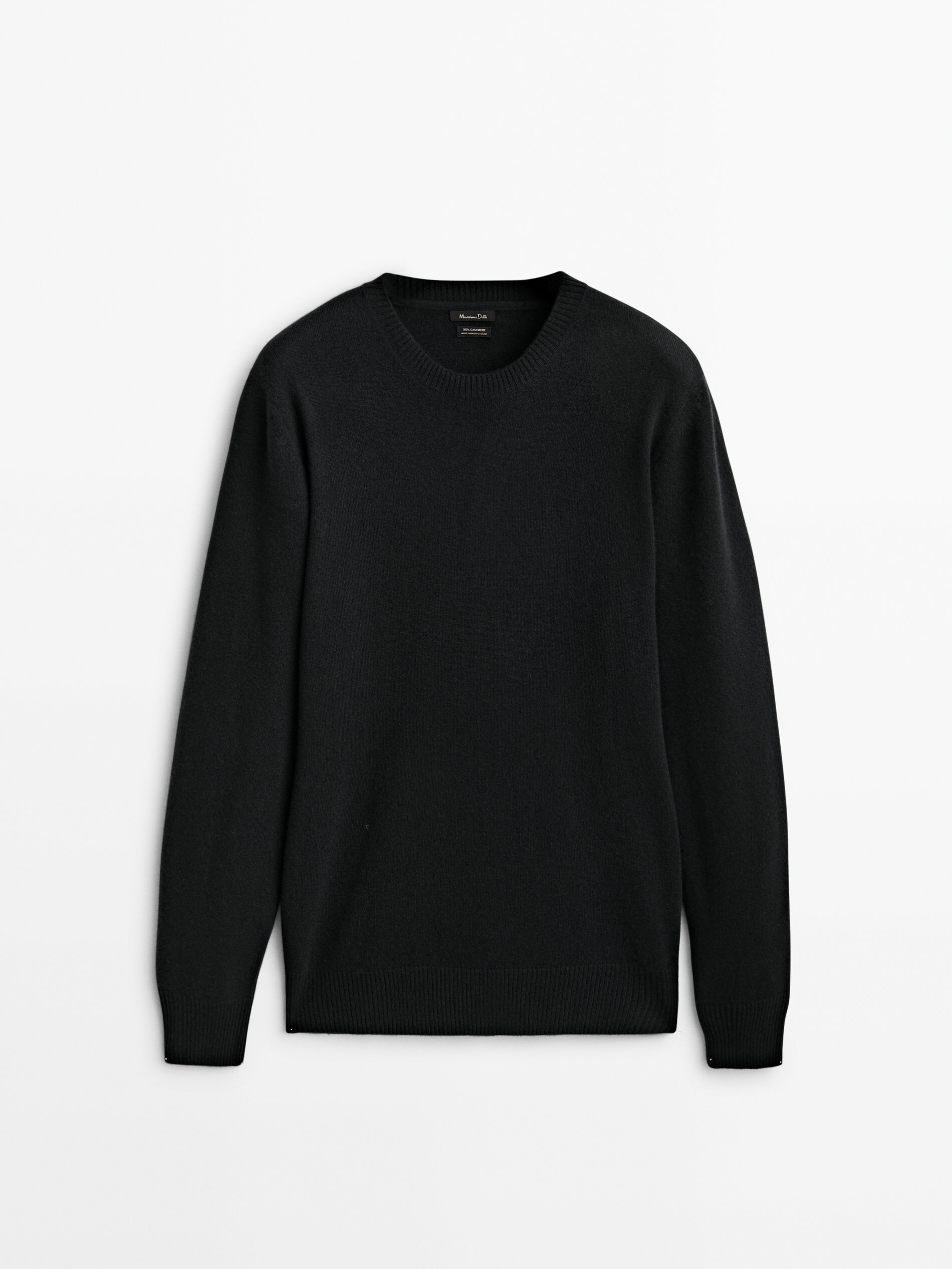 

Джемпер мужской Massimo Dutti 00969425800 черный 2XL, 00969425800
