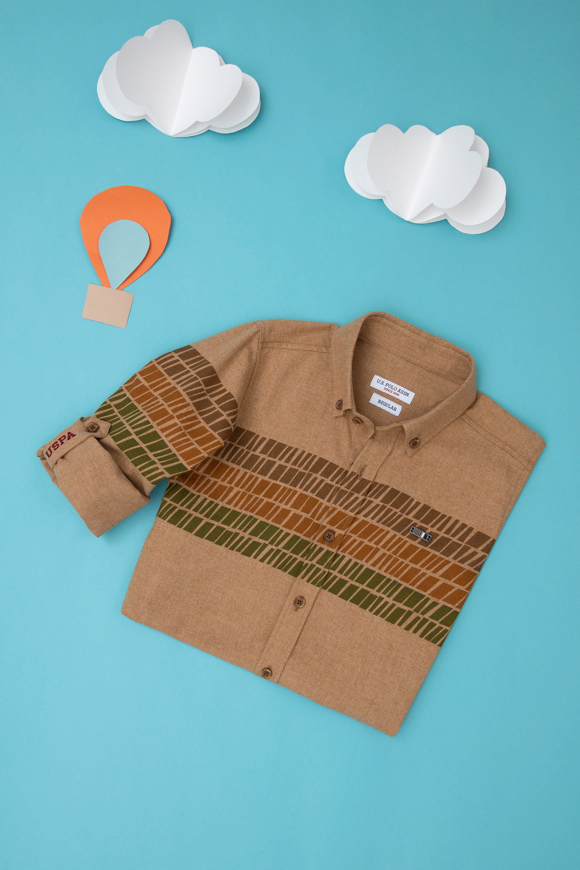 

Рубашка детская US Polo Assn G083SZ0040ASOLASKIDS_VR153, коричневый, 122, G083SZ0040ASOLASKIDS_VR153