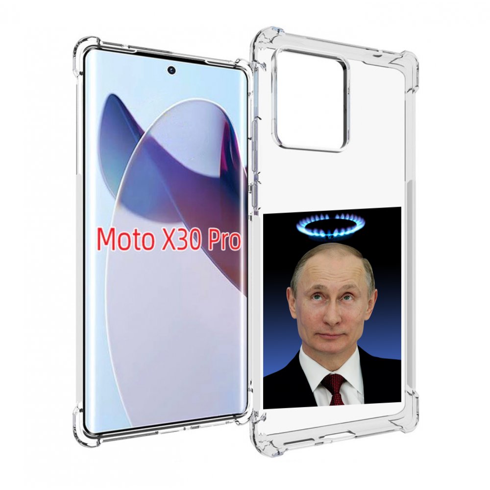 

Чехол MyPads святой газ для Motorola Moto X30 Pro, Прозрачный, Tocco