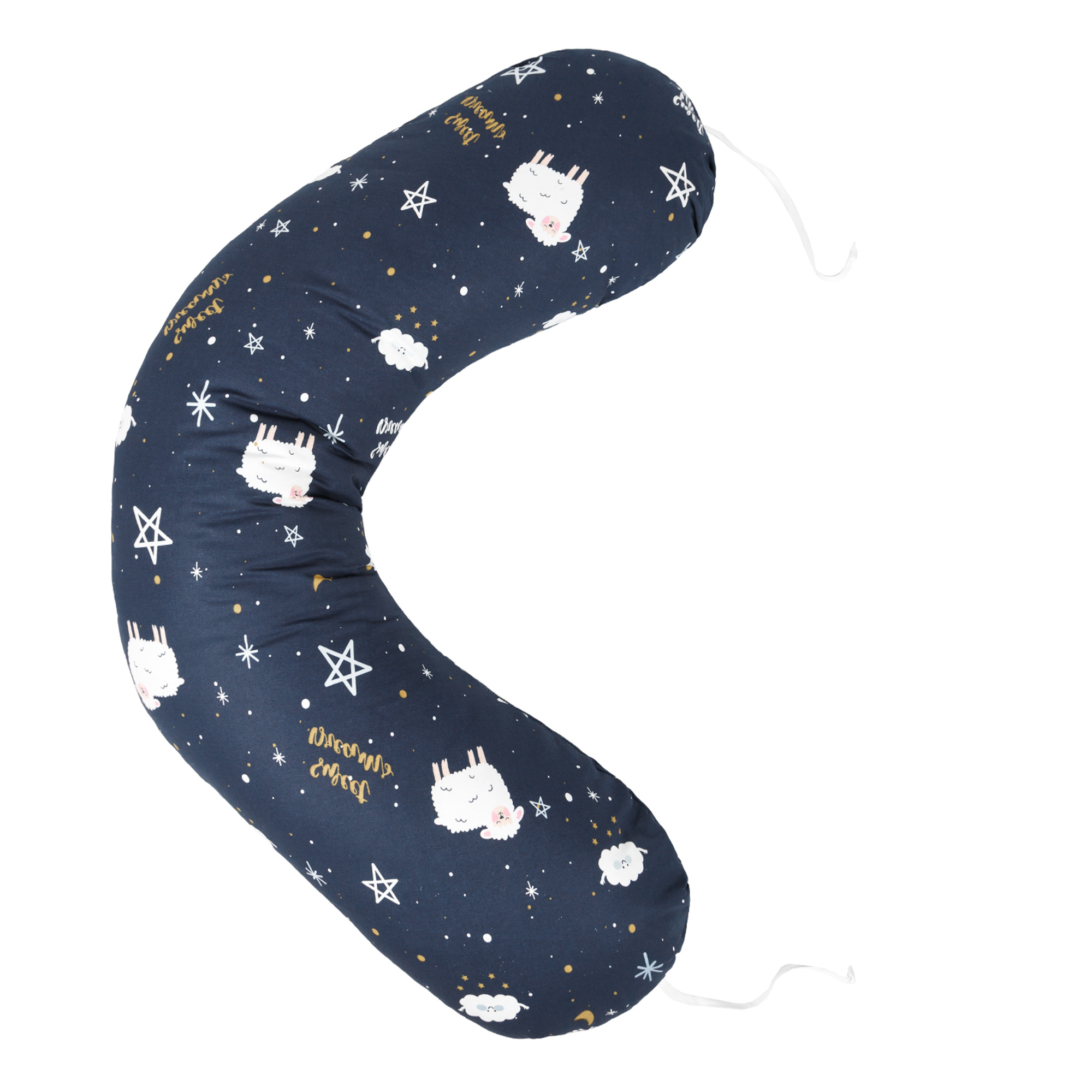фото Подушка для беременных amarobaby galaxy синий