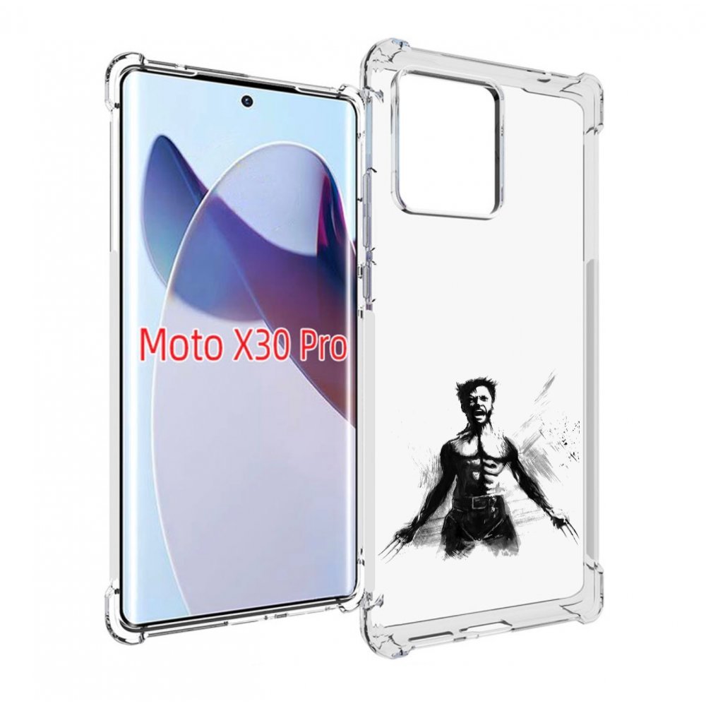 

Чехол MyPads росомаха для Motorola Moto X30 Pro, Прозрачный, Tocco