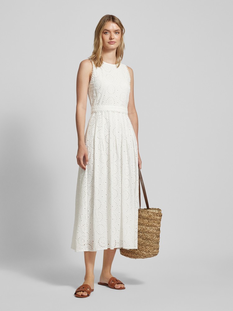 

Платье женское Mango 67028645 белое L, Белый, 67028645