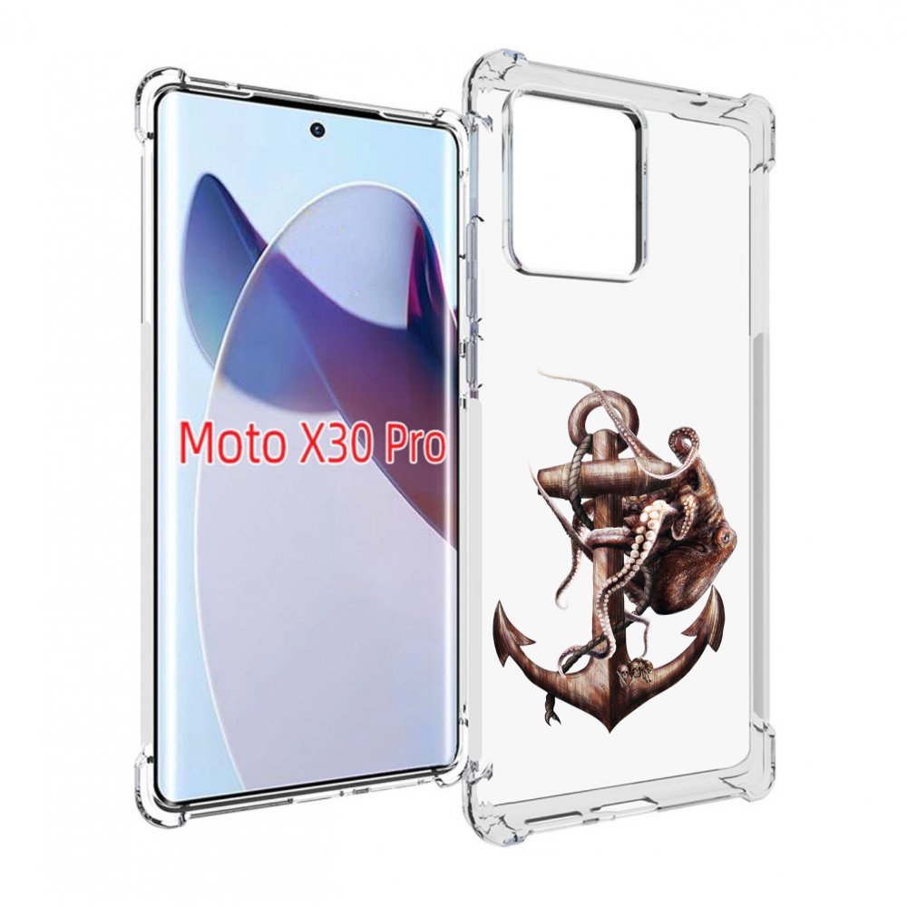 

Чехол MyPads ржавый якорь для Motorola Moto X30 Pro, Прозрачный, Tocco