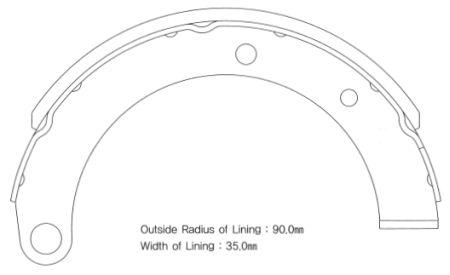 

Колодки Барабанные Hyundai Hd65/72 04- (В Комплекте 2шт) Sa121 Sangsin brake арт. SA121