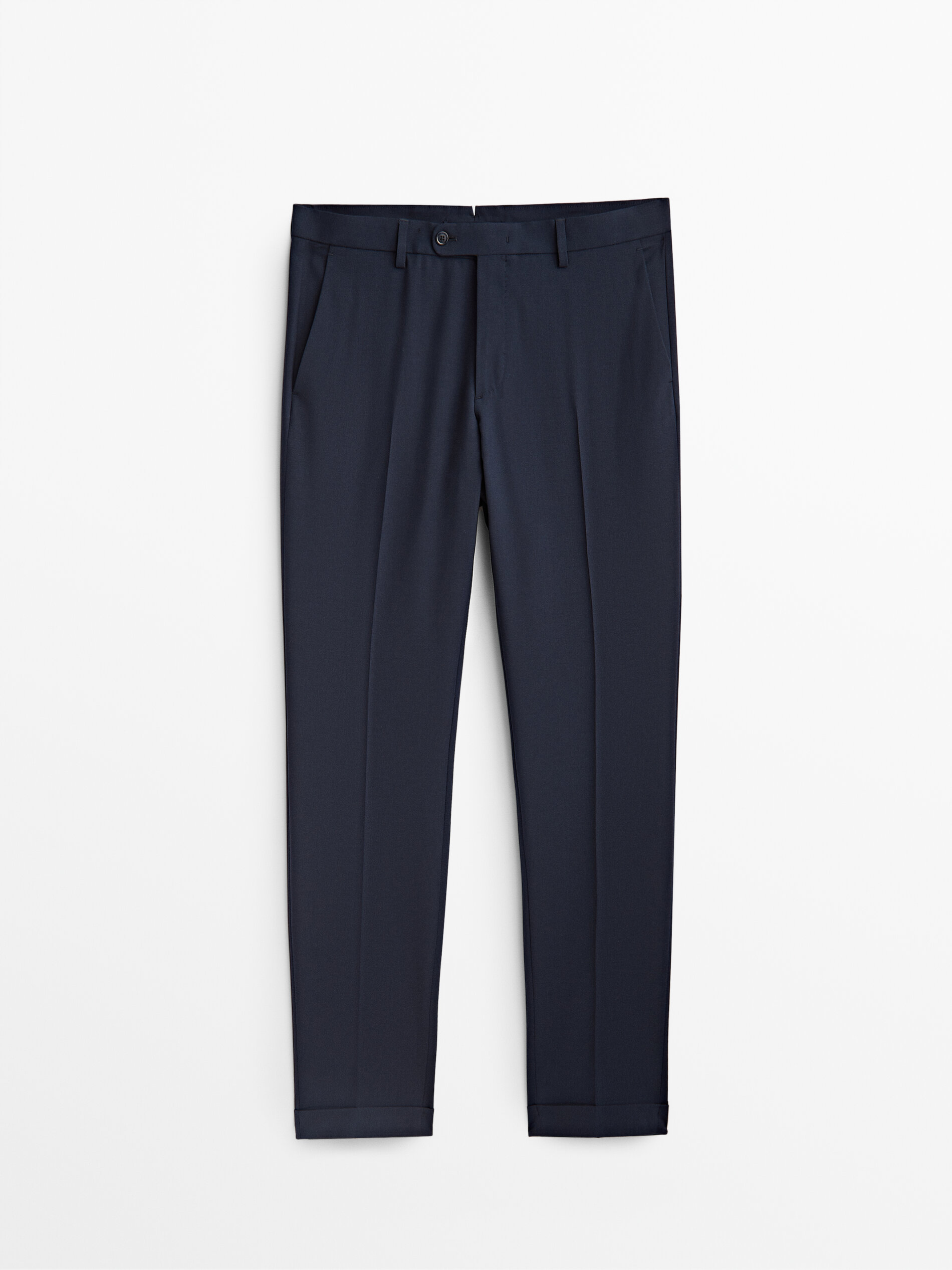 

Брюки мужские Massimo Dutti 00084164400 синие 38, 00084164400