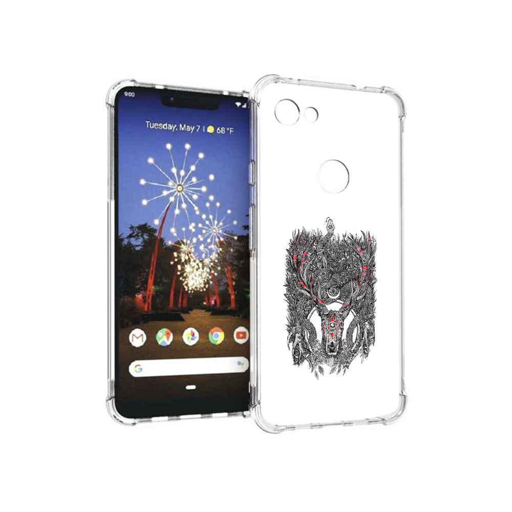 

Чехол MyPads Tocco для Google Pixel 3 XL Дизайнерские_676, Прозрачный, Tocco