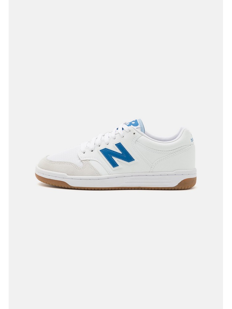 

Кеды унисекс New Balance NB 480 белые 44.5 EU, Белый, NB 480