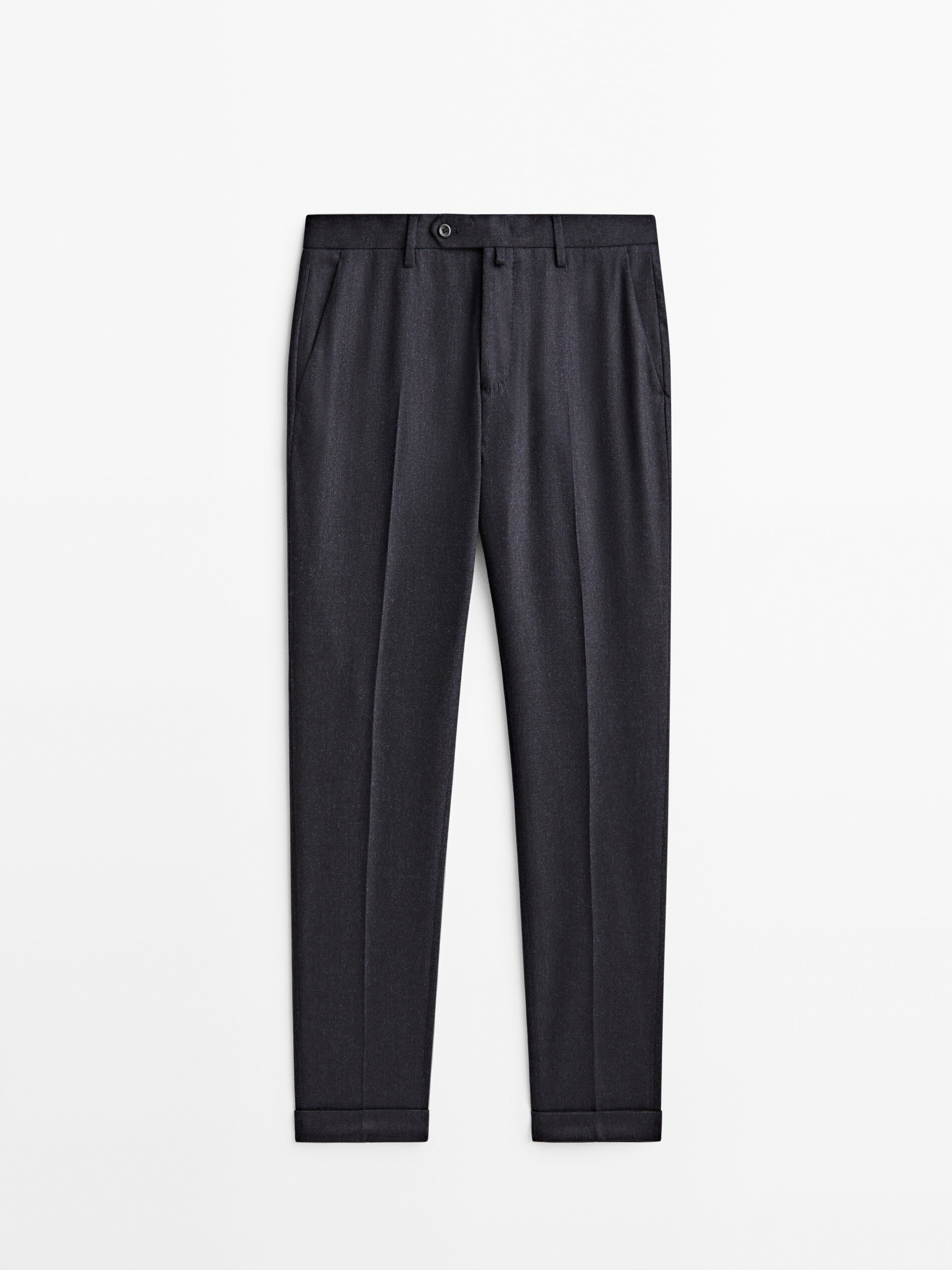 

Брюки мужские Massimo Dutti 00084152401 синие 42, 00084152401