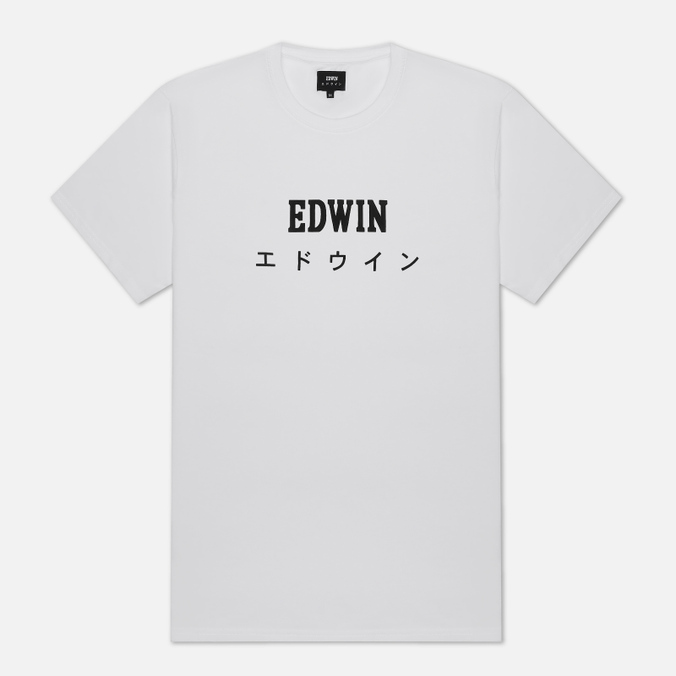 фото Футболка мужская edwin i025018 белая xl