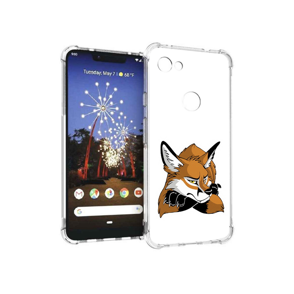 

Чехол MyPads Tocco для Google Pixel 3 XL фокс, Прозрачный, Tocco