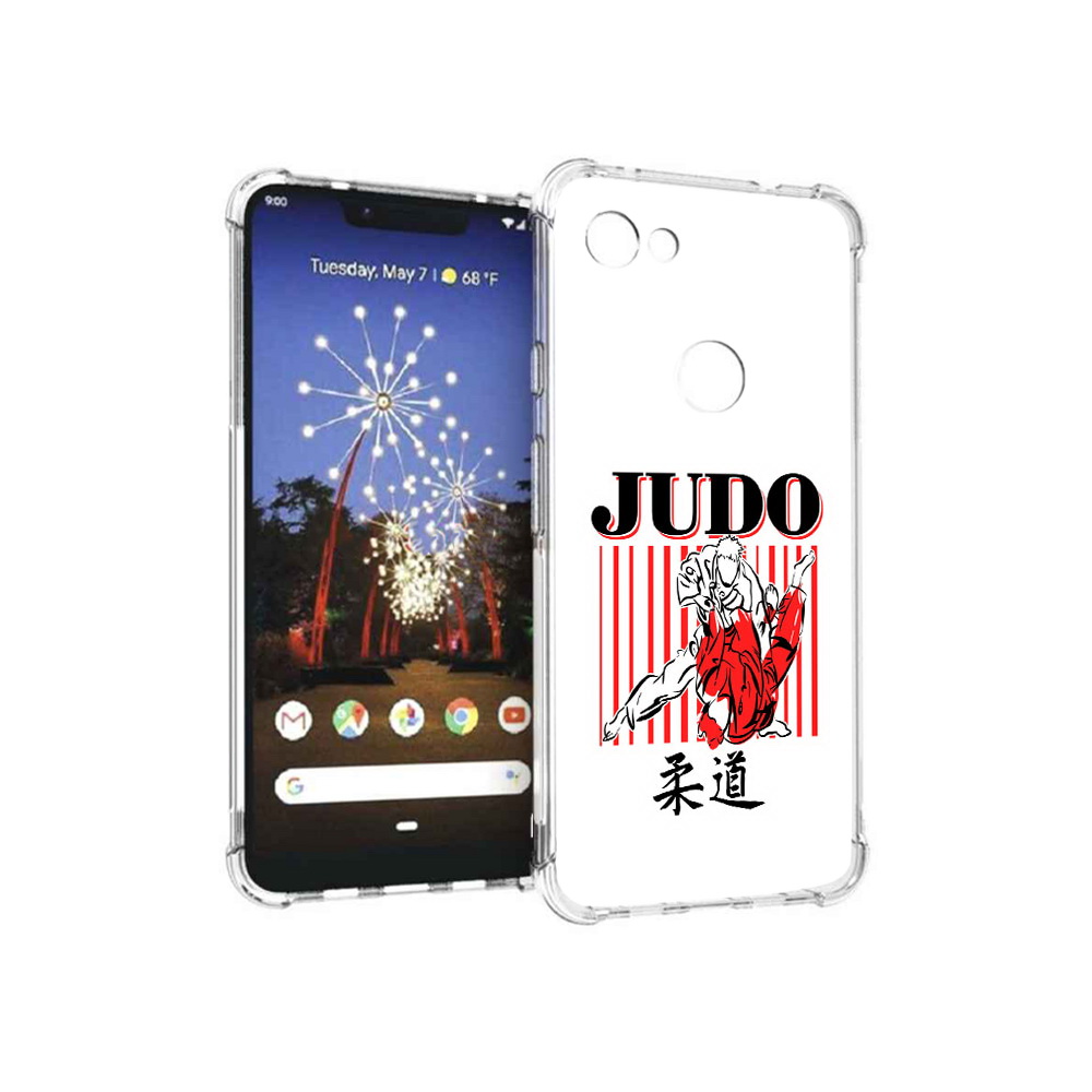 

Чехол MyPads Tocco для Google Pixel 3 XL Дзюдо, Прозрачный, Tocco