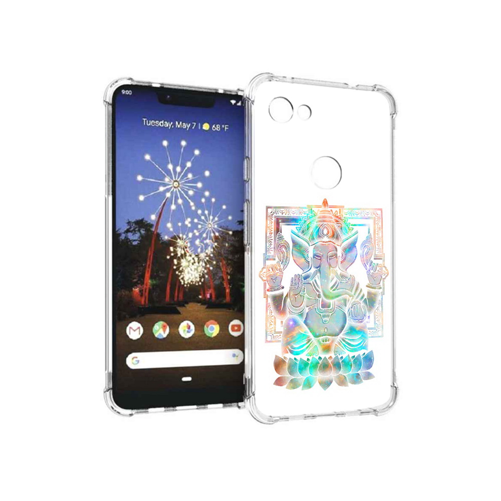 

Чехол MyPads Tocco для Google Pixel 3 XL умный слон, Прозрачный, Tocco