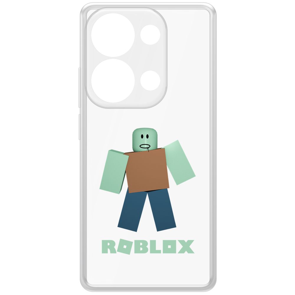 

Чехол-накладка Krutoff Clear Case Roblox-Зомби для Xiaomi Poco M6 Pro 4G, Прозрачный