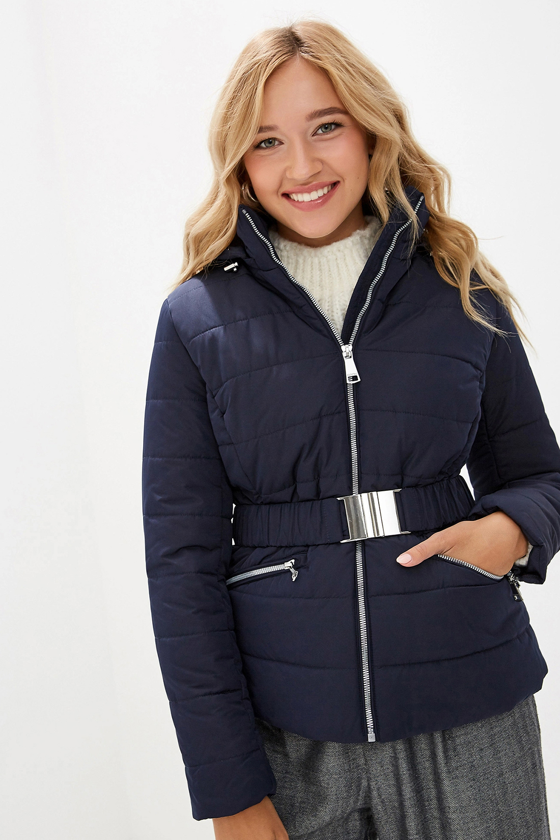 

Куртка женская Baon B039505 синяя XS, B039505