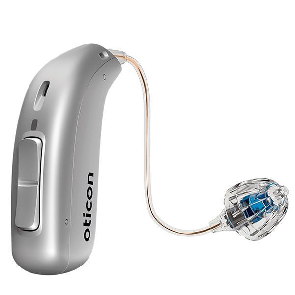

Слуховой аппарат Oticon More 1 miniRITE R, Серебристый;серый, More 1 miniRITE R