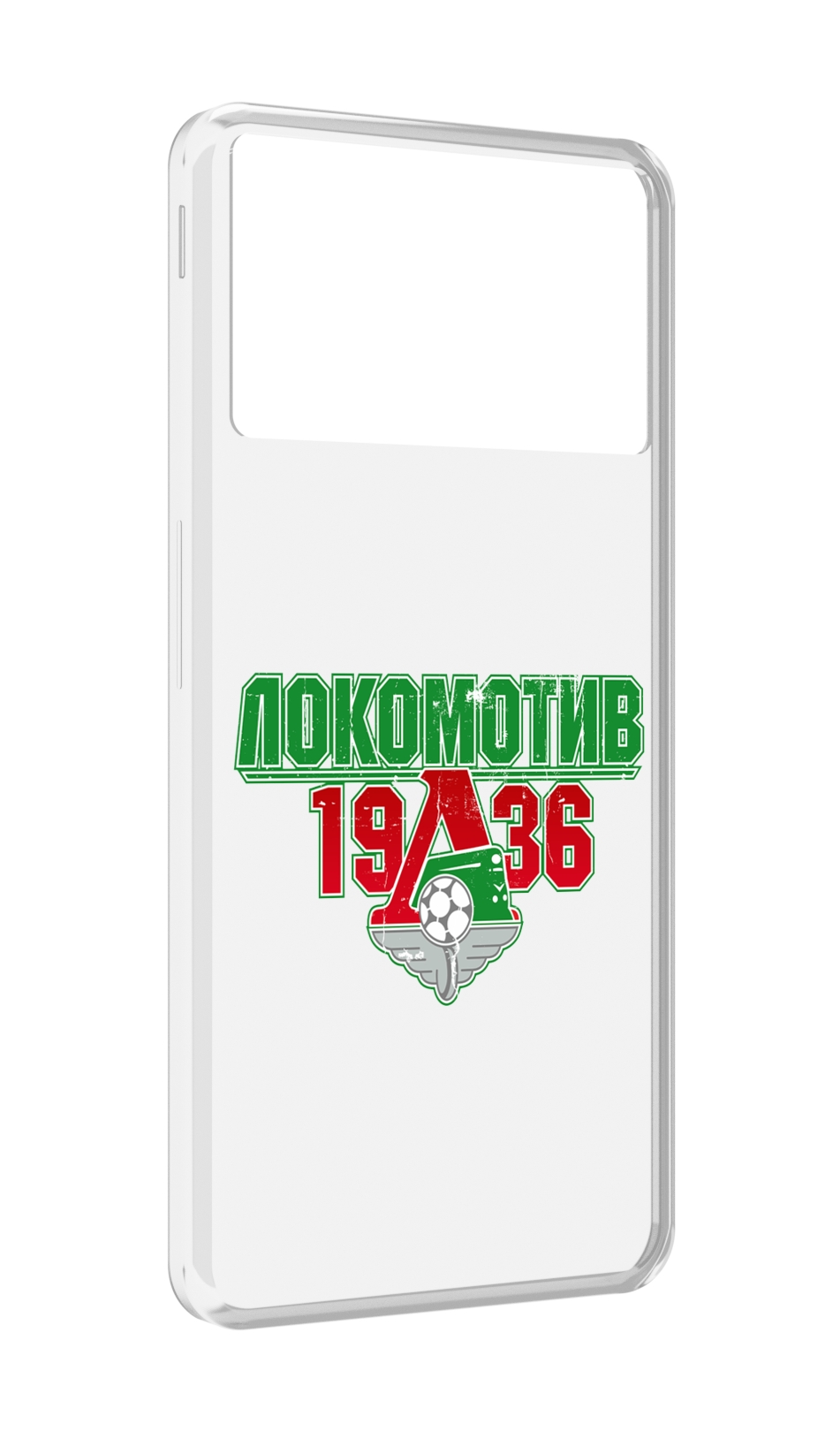 

Чехол MyPads ФК локомотив 1936 для ZTE Nubia Z40S Pro, Прозрачный, Tocco