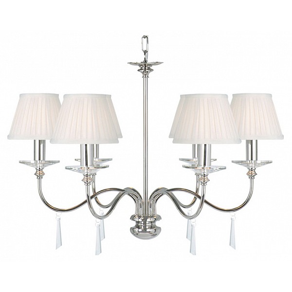 фото Подвесная люстра finsbury park fp6 pol nickel elstead lighting