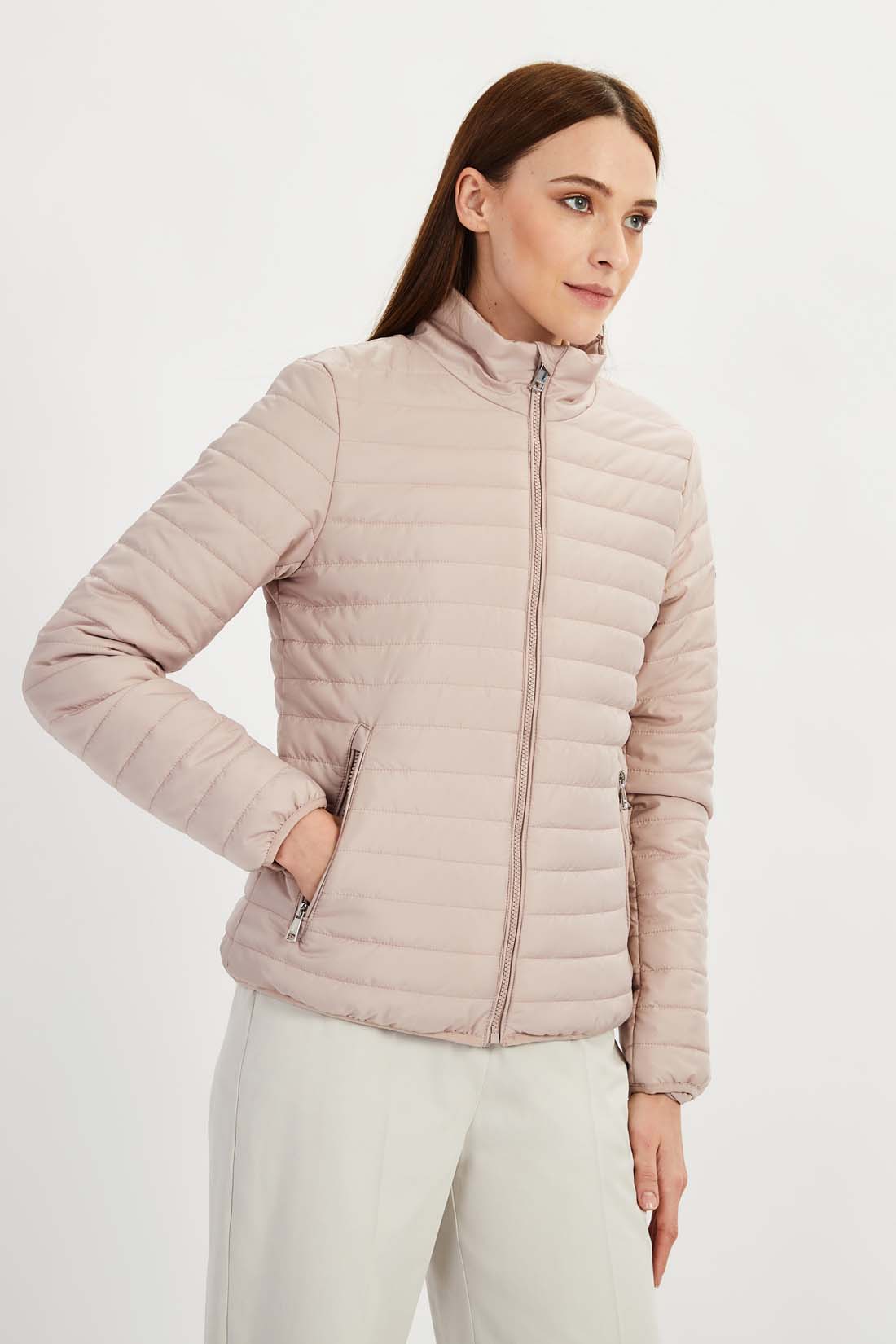 

Куртка женская Baon B031203 бежевая 2XL, B031203