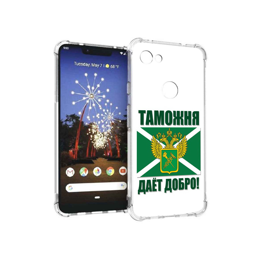 

Чехол MyPads Tocco для Google Pixel 3 XL таможня, Прозрачный, Tocco