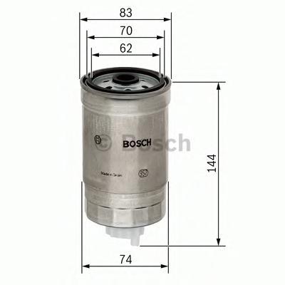 

Фильтр Топливный BOSCH 1457434516